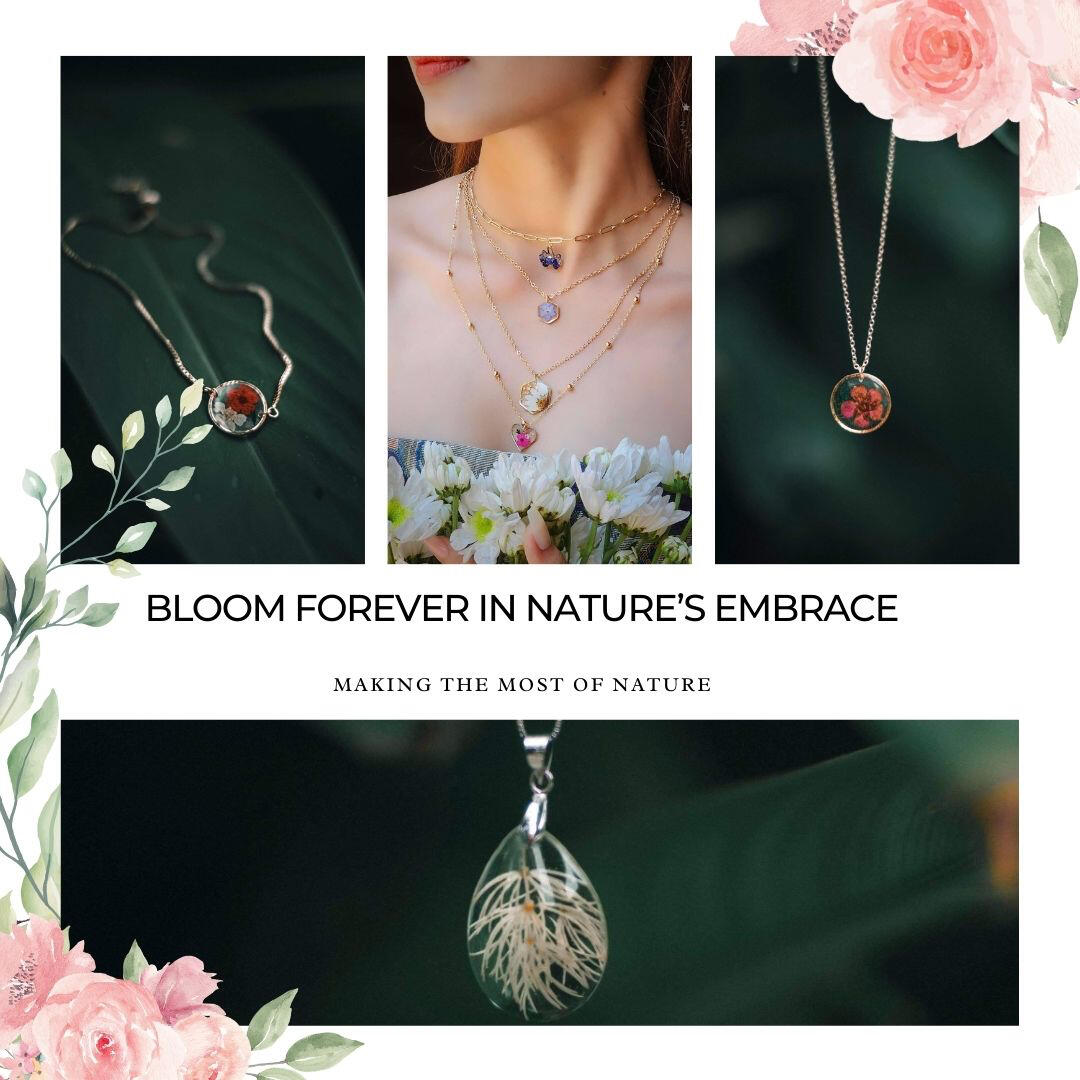 Bloom Forever In Nature's Embrace